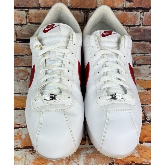 Nike Cortez OG Forrest Gump Mens Size 14 White Leather Sneakers Shoes 819719-103 - Picture 3 of 11